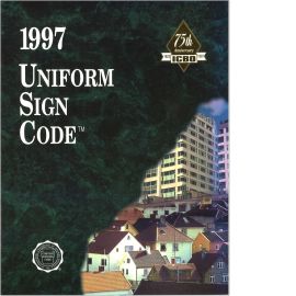 1997 Uniform Sign Code cover image