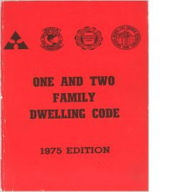 1975 CABO 1 & 2 Family Dwelling Code cover image