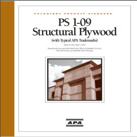 PS-1-09 - Structural Plywood (Download)