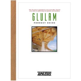 APA EWS X440 Product Guide-Glulam cover image
