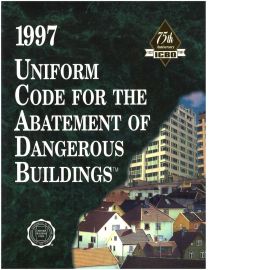 1997 Uniform Code for the Abatement of Dangerous Buildings cover image