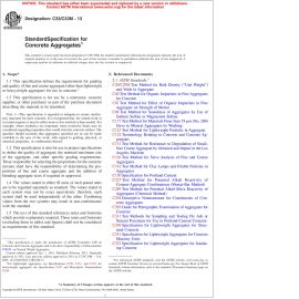 ASTM C33/C33M—13 Standard Specification for Concrete Aggregates image