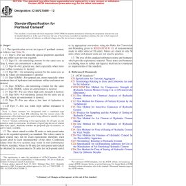ASTM C150/C150M—12 Standard Specification for Portland Cement image