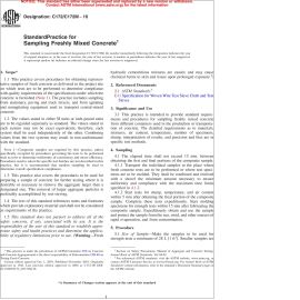 ASTM C172/C172M—10 Standard Practice for Sampling Freshly Mixed Concrete image