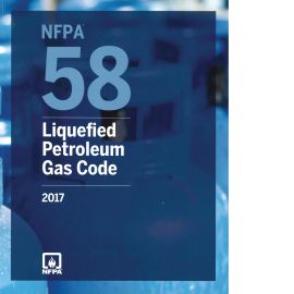 NFPA 58: Liquefied Petroleum Gas Code, 2017 Edition (Cover Image)