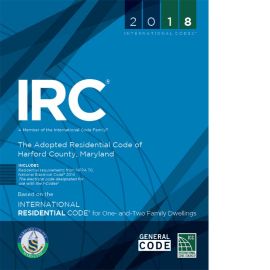 The Adopted Residential Code of Harford County, Maryland cover image