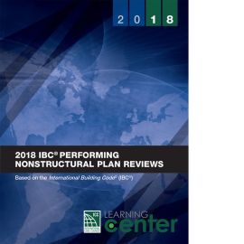2018 IBC® Performing Nonstructural Plan Reviews cover image