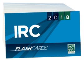 2018 IRC Flash Cards (Cover Image)