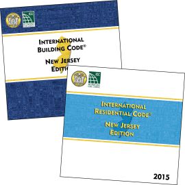 2015 International Building Code and Residential Codes, New Jersey Editions Combo (Cover Image)
