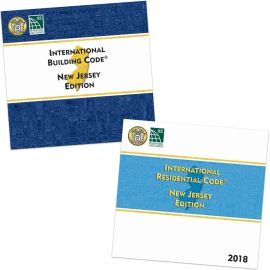 2018 International Building and Residential Codes, New Jersey Editions Combo