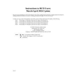 2019 Ohio Residential Code Update, March/April 2024