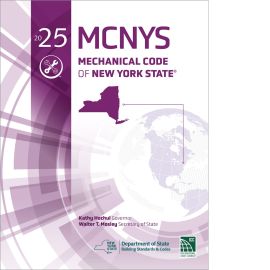 2025 Mechanical Code of New York State (2025 MCNYS)