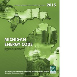 2015 Michigan Energy Code (Cover Image)