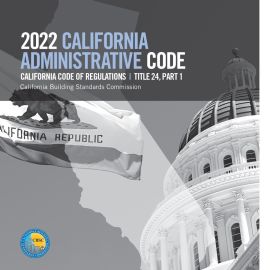 2022 California Administrative Code, Title 24 Part 1