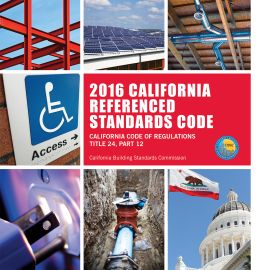 2016 California Referenced Standards Code, Title 24, Part 12 (Cover Image)