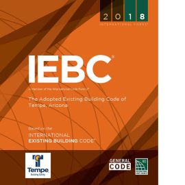 2018 The Adopted Existing Building Code of the City of Tempe cover image