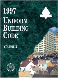 1997 Uniform Building Code Volume II cover image