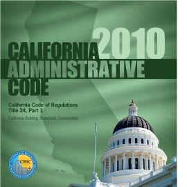 2010 California Administrative Code, Title 24 Part 1 cover image