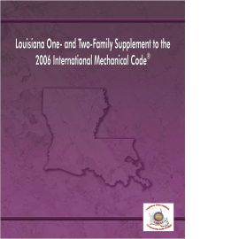 Louisiana 1&2 Family Supplement to the 2006 IMC® cover image