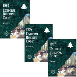 1997 Uniform Building Code Volumes I, II and III Collection cover image