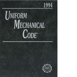 1994 Uniform Mechanical Code cover image