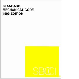 1996 Standard Mechanical Code cover image