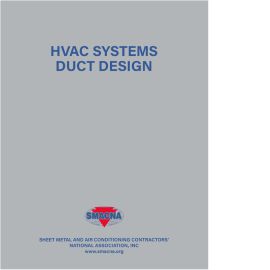 SMACNA HVAC Systems Duct Design Fifth Edition cover image