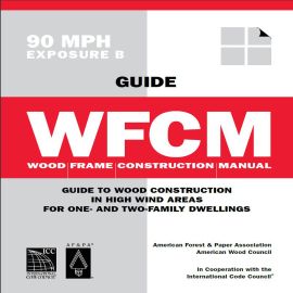 WFCM High Wind Guides 90 MPH Wind Zones - based on 2001 WFCM cover image