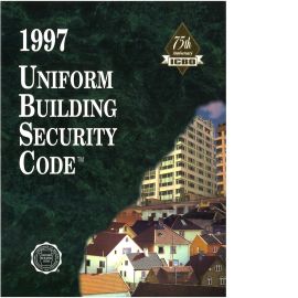 1997 Uniform Building Security Code cover image