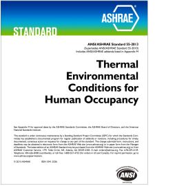 ANSI/ASHRAE 55-2013 Thermal Environmental Conditions for Human Occupancy cover image