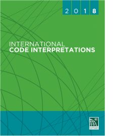 2018 International Code Interpretations cover