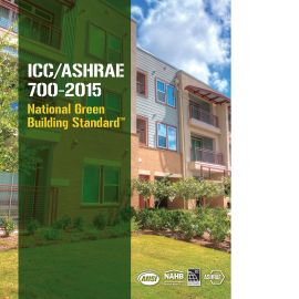 ICC/ASHRAE 700 - 2015 National Green Building Standard (Cover Image)