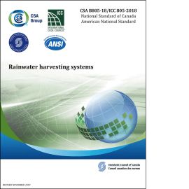 CSA B805-18/ICC 805-2018 - Rainwater harvesting systems