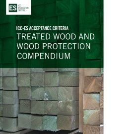 ES Acceptance Criteria Treated Wood and Wood Protection Compendium Cover Image