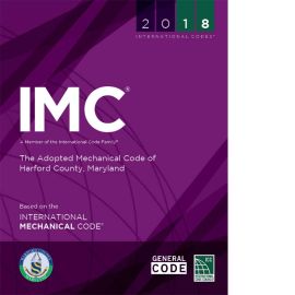 The Adopted Mechanical Code of Harford County, Maryland cover image